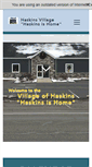 Mobile Screenshot of haskinsvillage.org