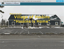 Tablet Screenshot of haskinsvillage.org